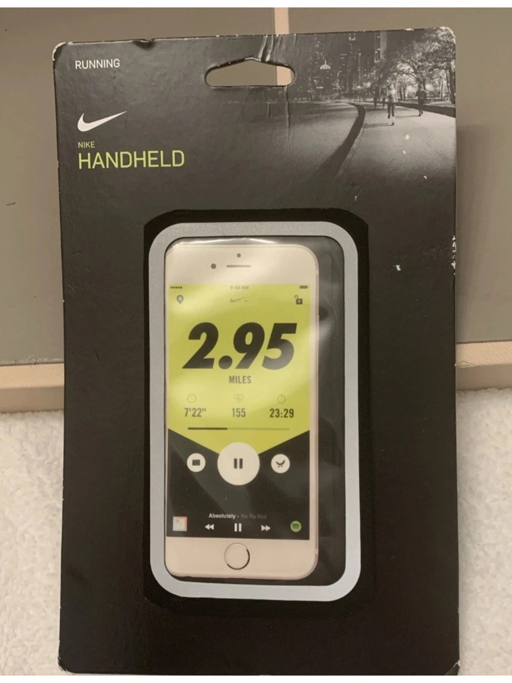 🦋🎯 Nike Running Equipment Handheld Phone Case Hand Strap Exercise Workout NWT